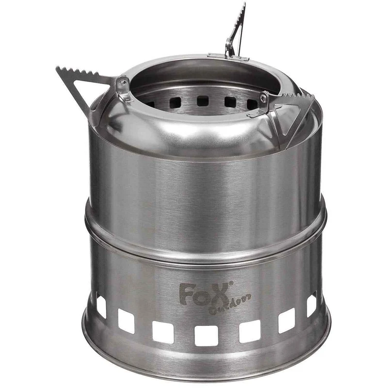 Fox®Outdoor Edelstahl Outdoor-Ofen FOREST Kocher