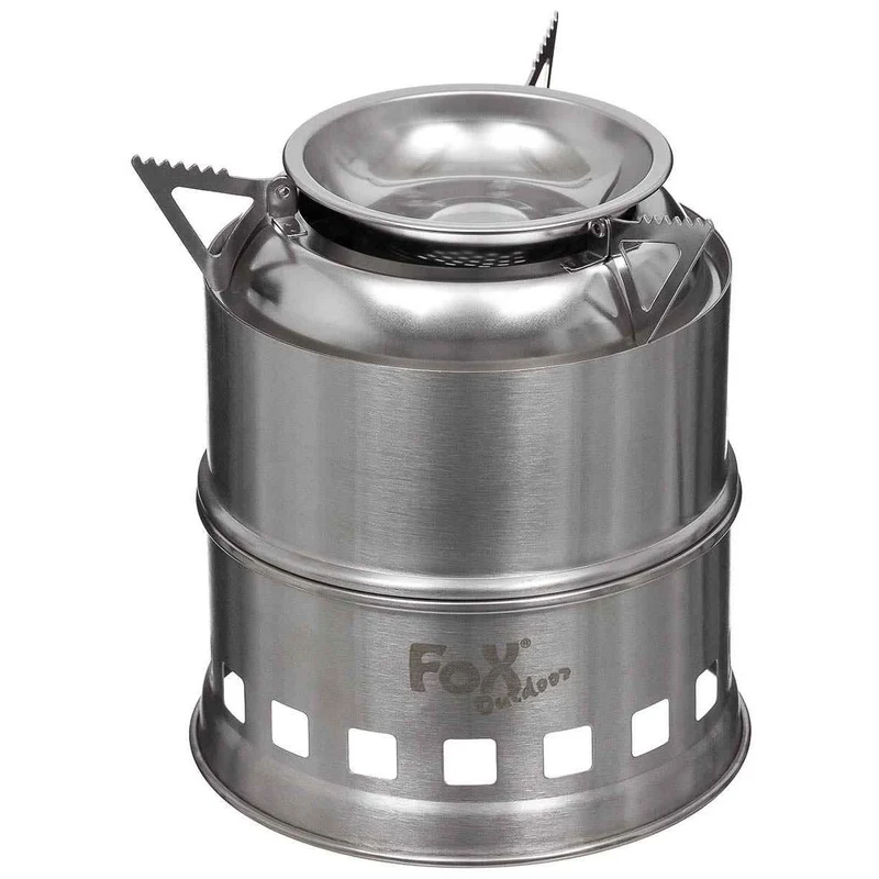 Fox®Outdoor Edelstahl Outdoor-Ofen FOREST Kocher