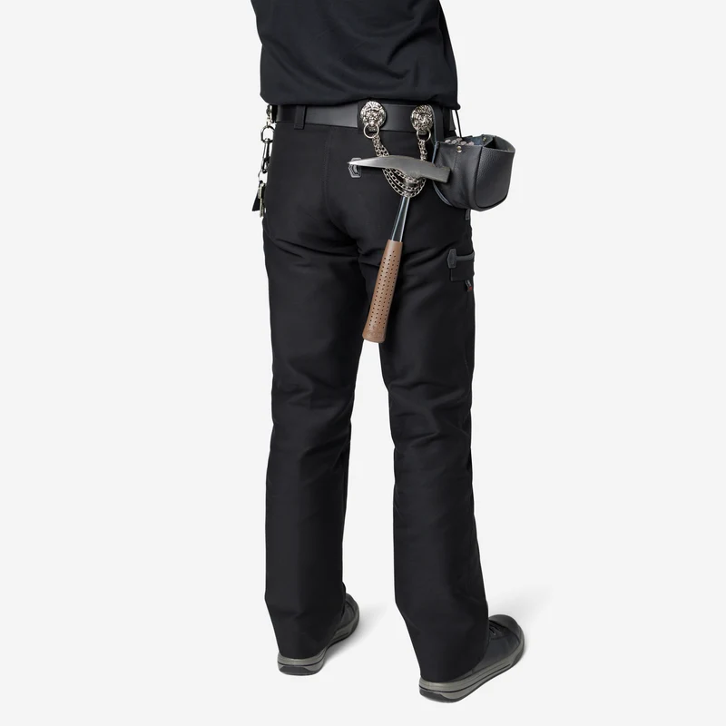 FHB Nageltasche doppelt 89210 LUKAS Ledertasche Gürteltasche Koppeltasche