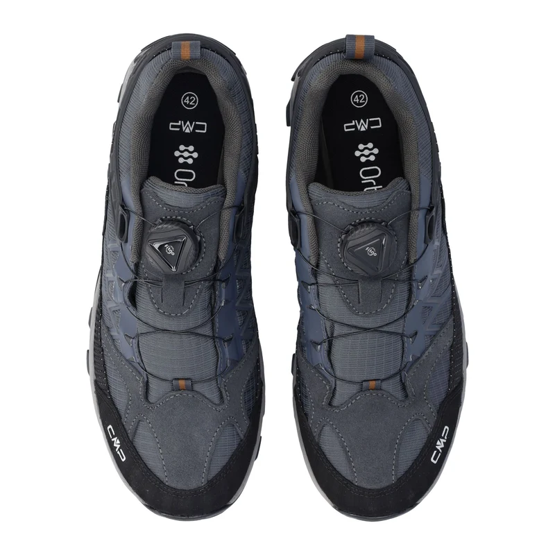 CMP Herren Rigel Low FITGO Trekking Schuhe WP 3Q14827 antracite-arabica