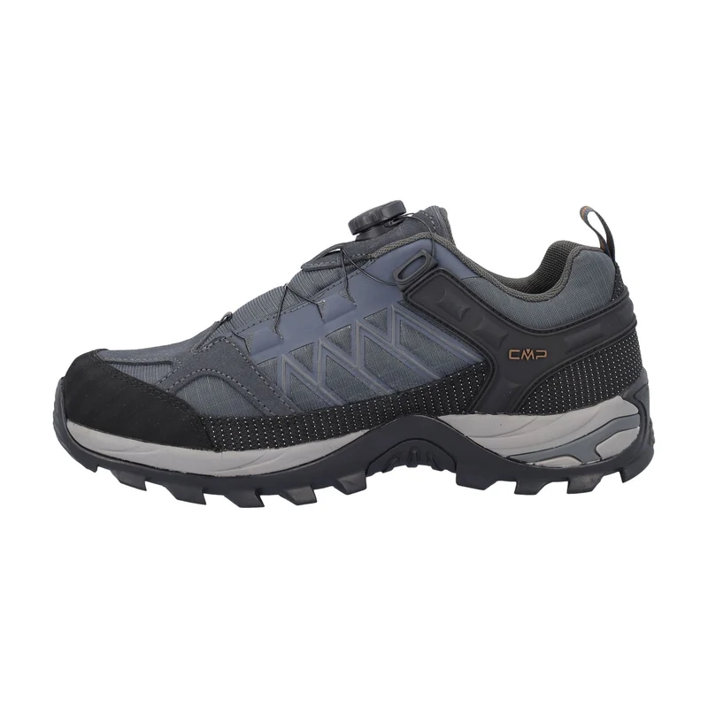 CMP Herren Rigel Low FITGO Trekking Schuhe WP 3Q14827 antracite-arabica