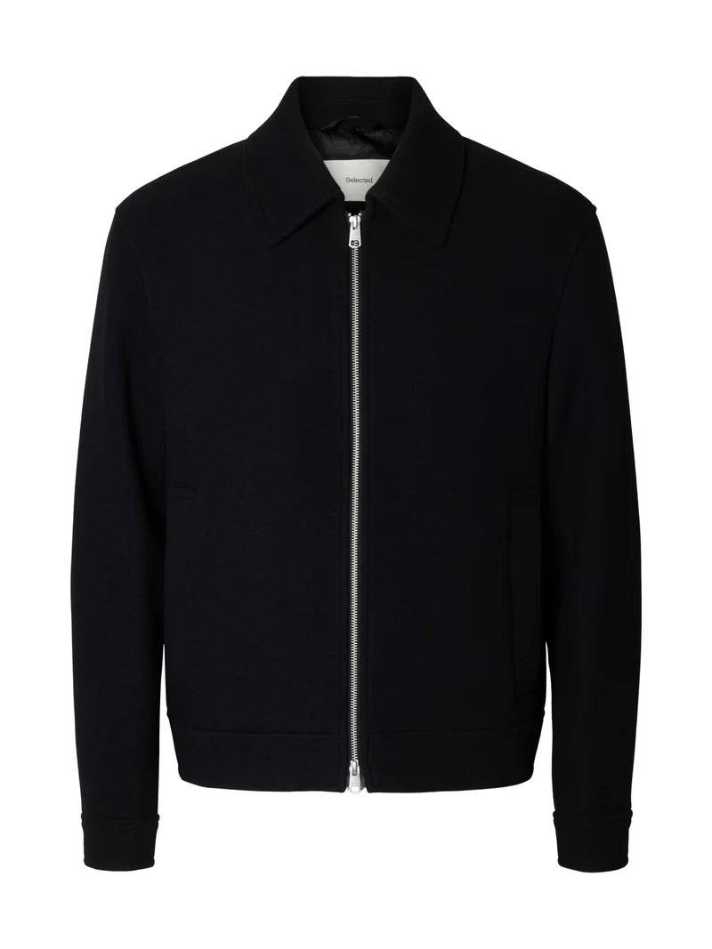 SLMPHILIP Kurze Wollmix-Jacke