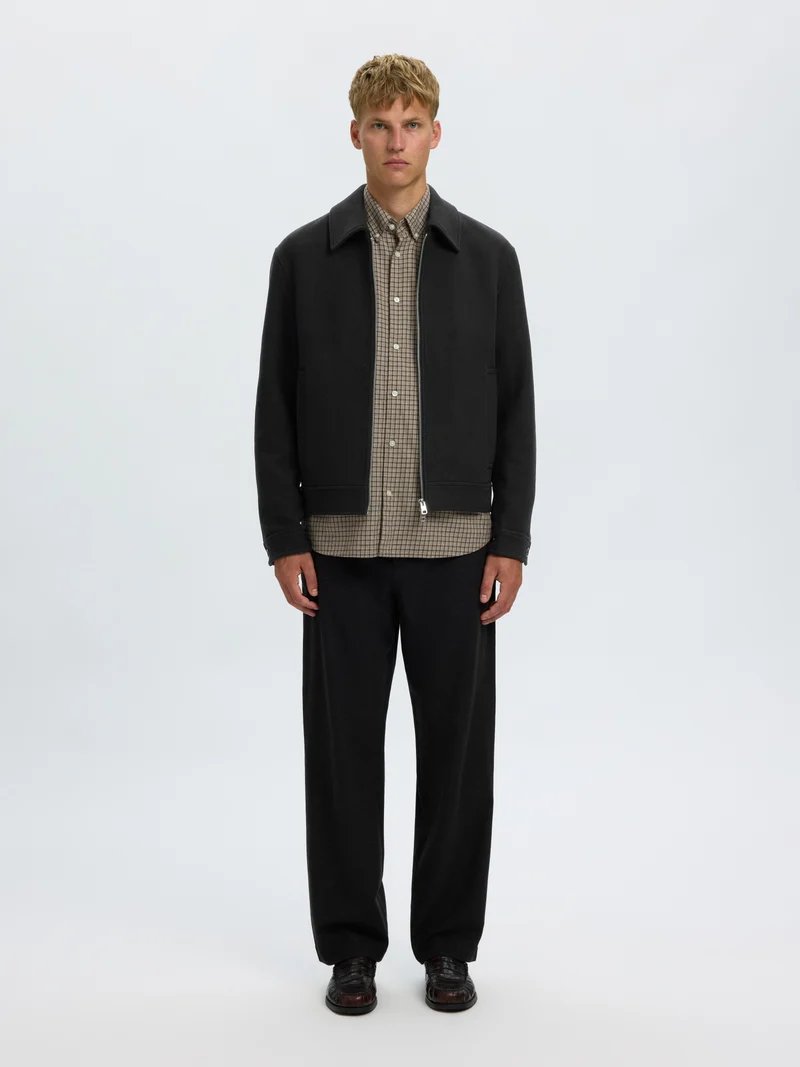 SLMPHILIP Kurze Wollmix-Jacke