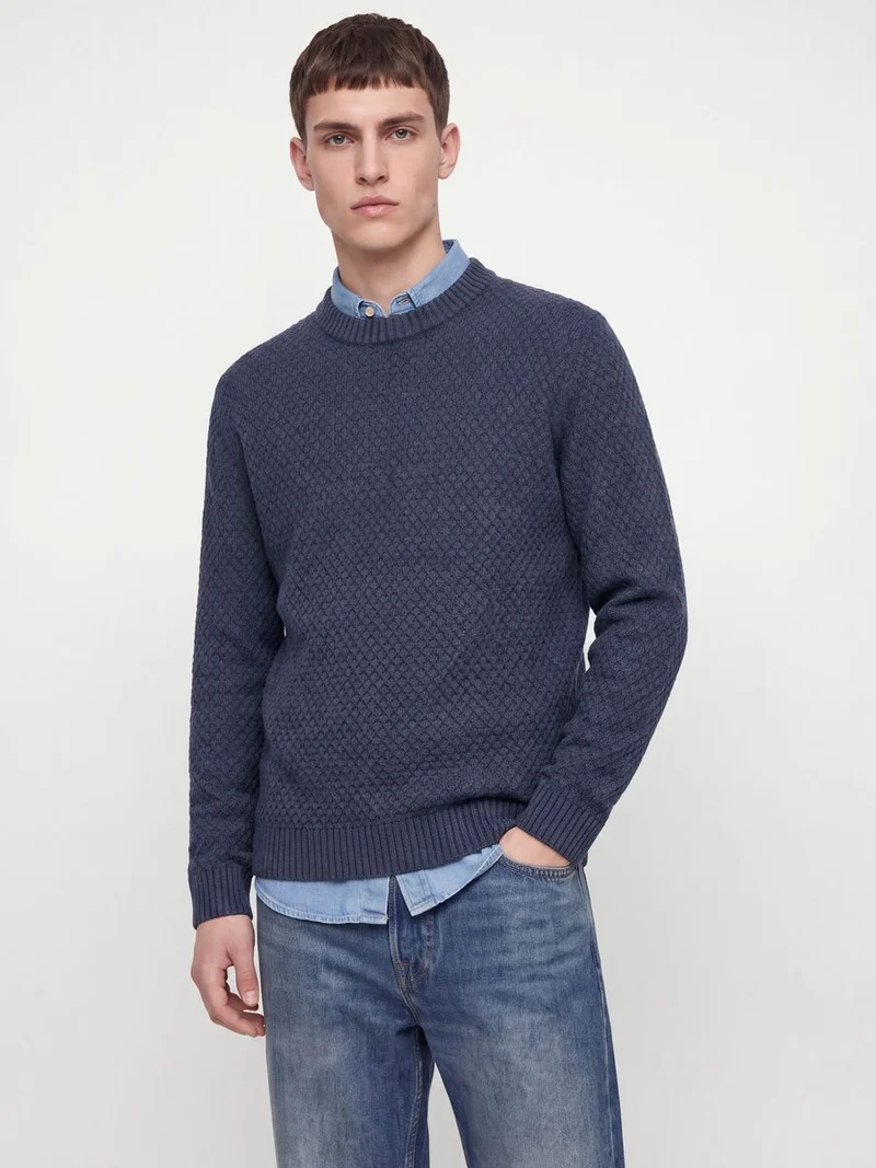 JJBLAKE KNIT CREW NECK SN