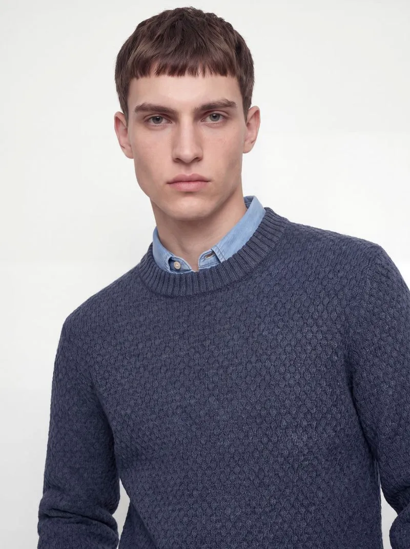 JJBLAKE KNIT CREW NECK SN