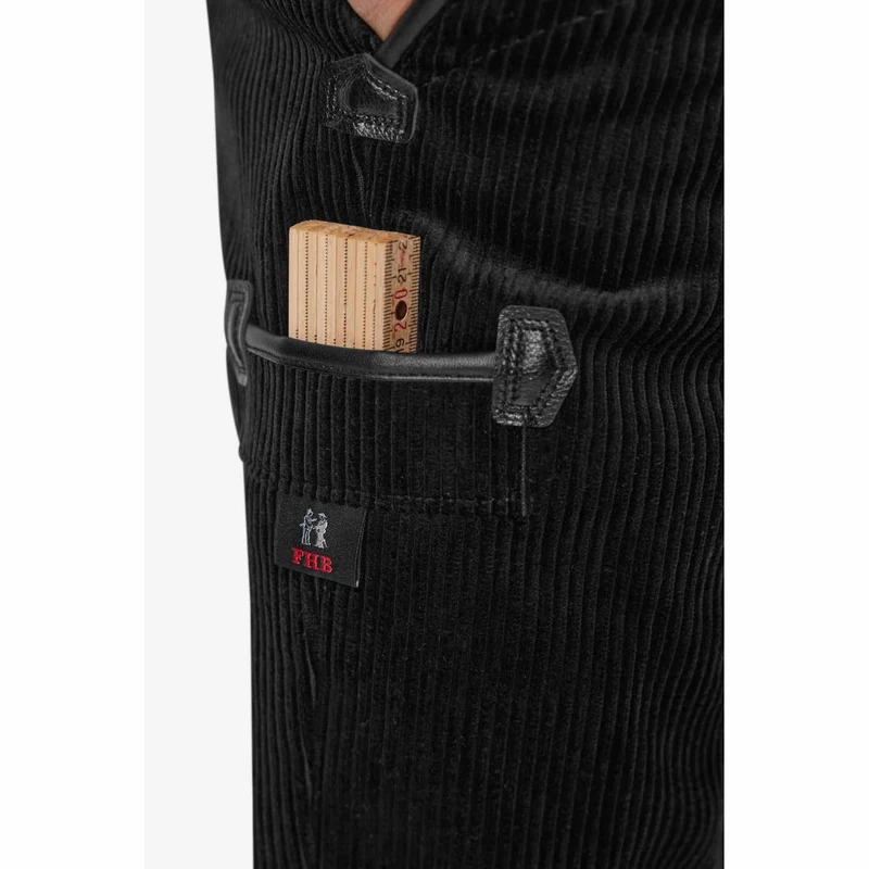 FHB Zunfthose 50008 PAUL Cordhose Fb. schwarz Trenkercord Hose