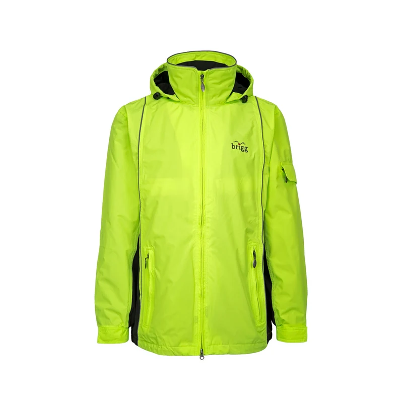 BRIGG Damen Outdoor Jacke W neonyellow/asphalt/reflex Signaljacke