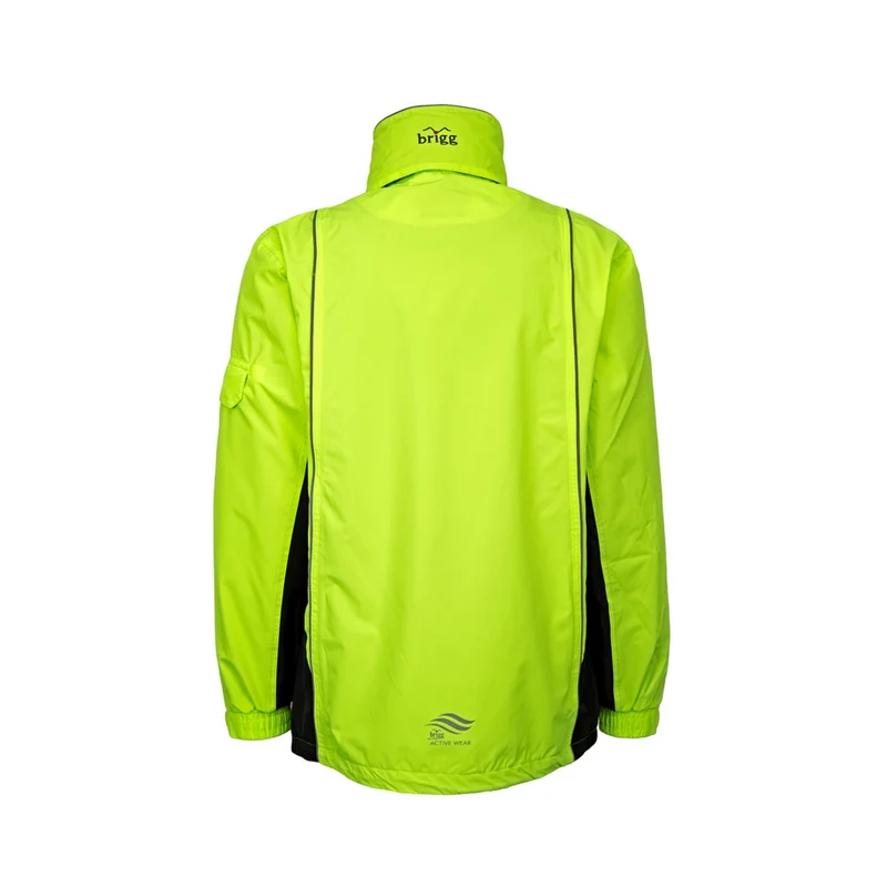 BRIGG Damen Outdoor Jacke W neonyellow/asphalt/reflex Signaljacke