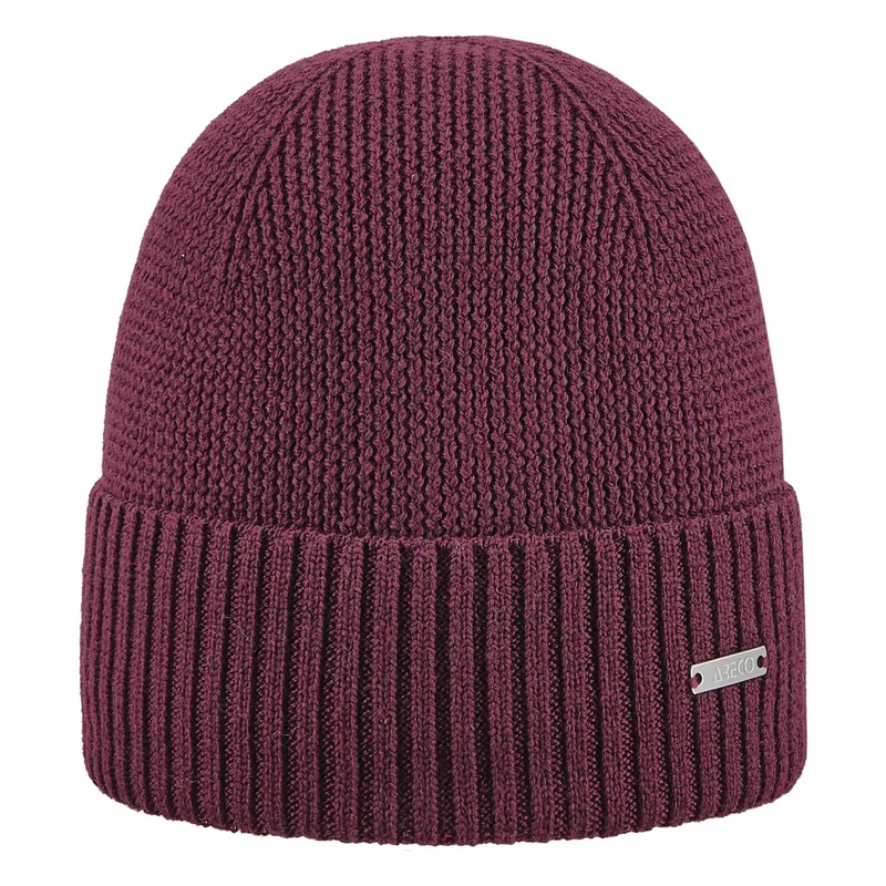 ARECO Damen Beanie Merino Pur 7368 Mütze Wintermütze Damenmütze