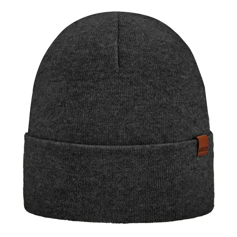 ARECO Unisex Beanie Cashmere Cashfive Geo 7376 Mütze Strickmütze