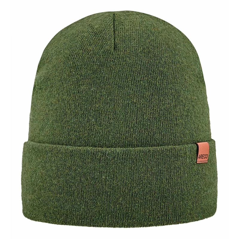 ARECO Unisex Beanie Cashmere Cashfive Geo 7376 Mütze Strickmütze