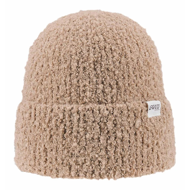 ARECO Beanie Damen Bouclé 7822 Mütze Wintermütze Damenmütze