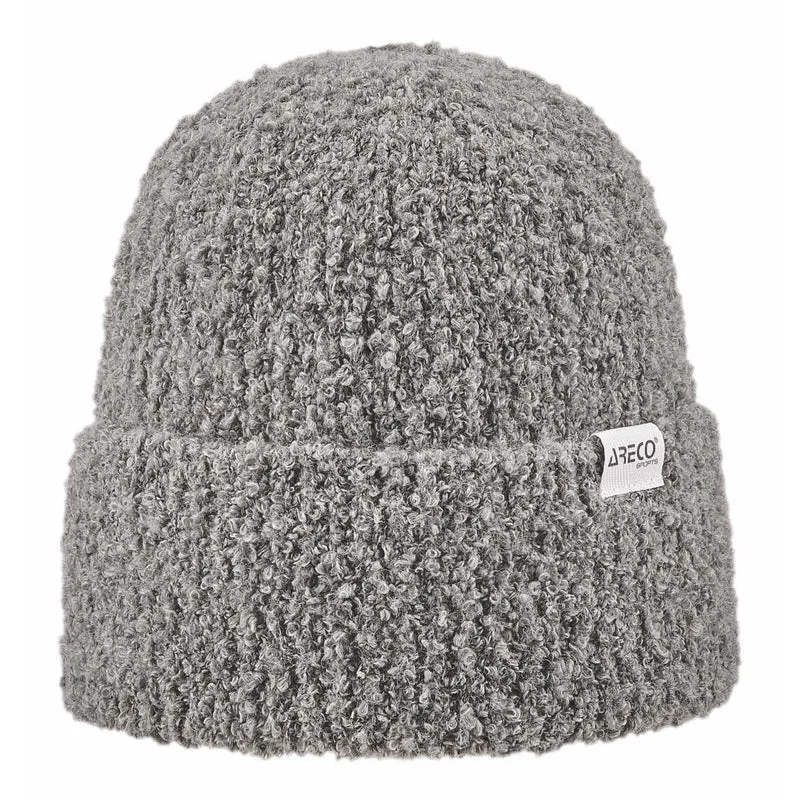 ARECO Beanie Damen Bouclé 7822 Mütze Wintermütze Damenmütze