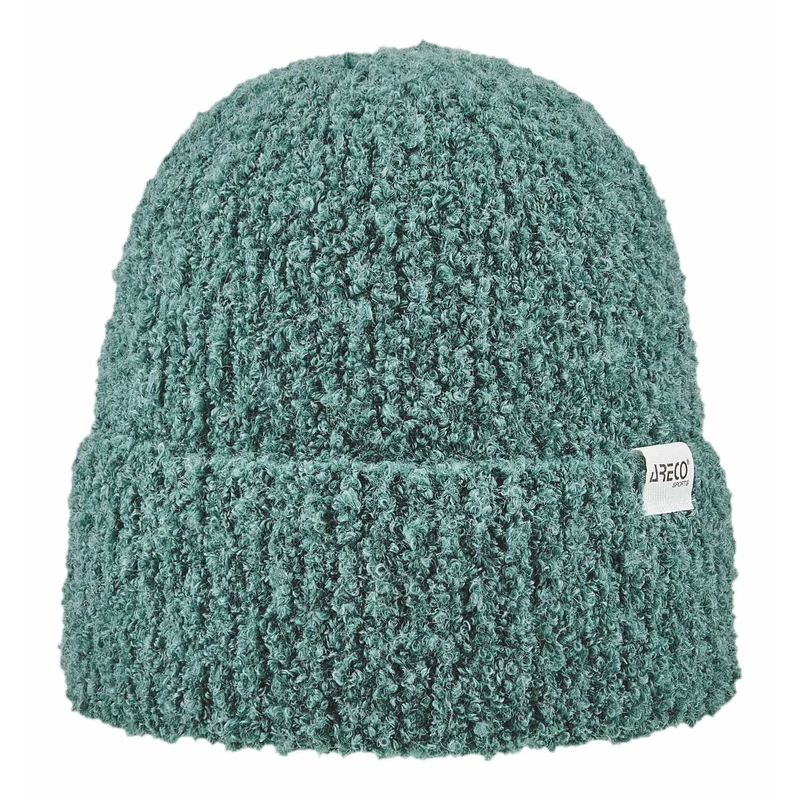 ARECO Beanie Damen Bouclé 7822 Mütze Wintermütze Damenmütze