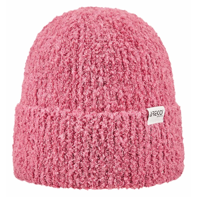 ARECO Beanie Damen Bouclé 7822 Mütze Wintermütze Damenmütze
