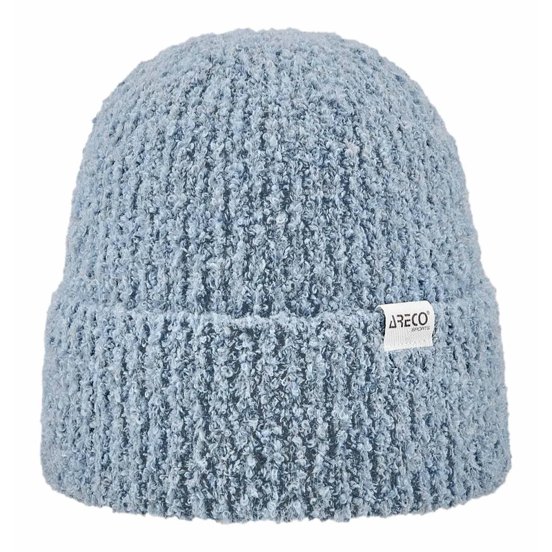 ARECO Beanie Damen Bouclé 7822 Mütze Wintermütze Damenmütze