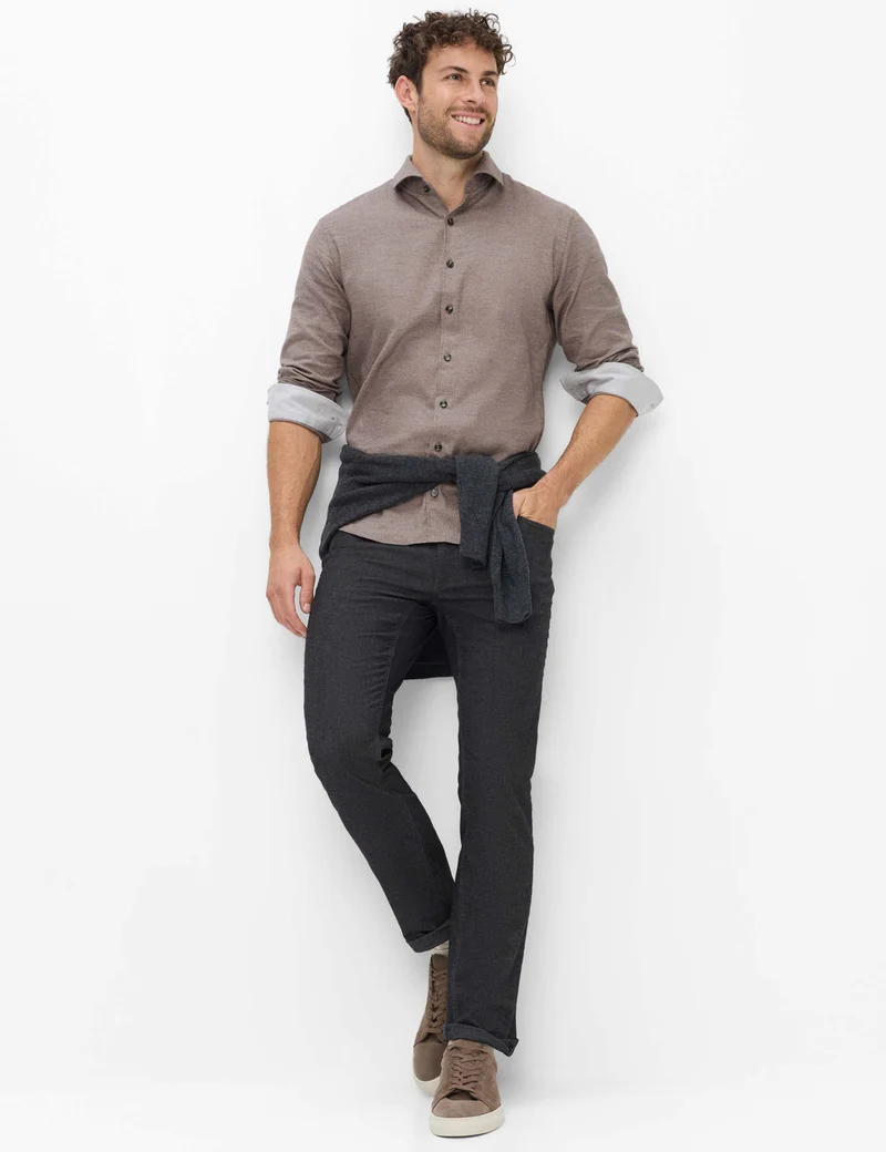 BRAX Chuck Five-Pocket-Hose mit edler Wolloptik