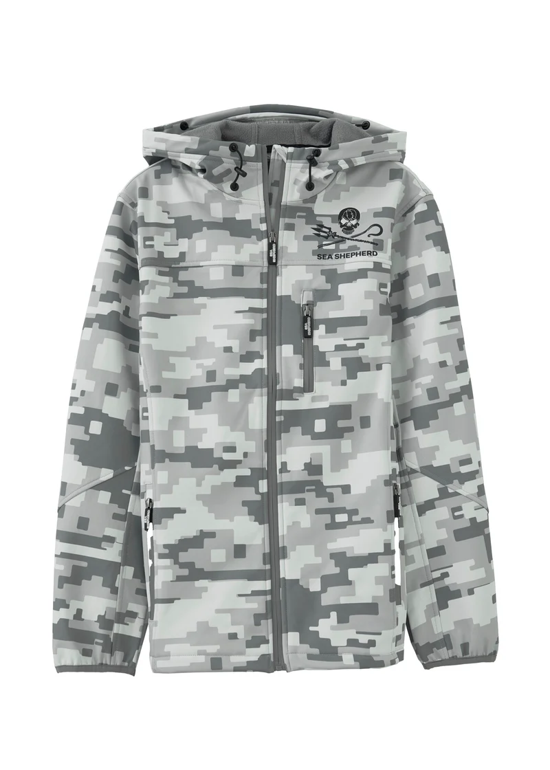 Unisex Softshelljacke Arctic White