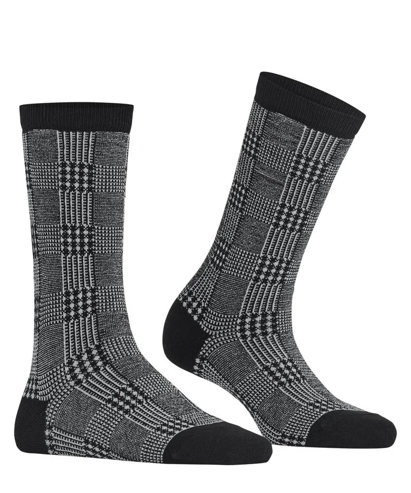 Burlington Glitter Check Damen
