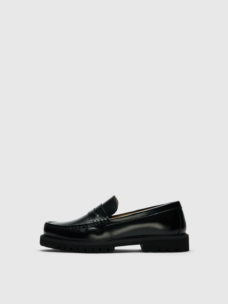 SLMHUGO LEATHER PENNY LOAFER NOOS