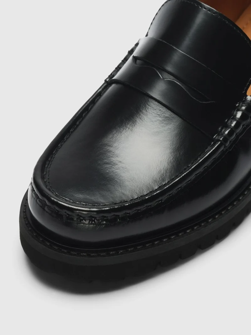 SLMHUGO LEATHER PENNY LOAFER NOOS