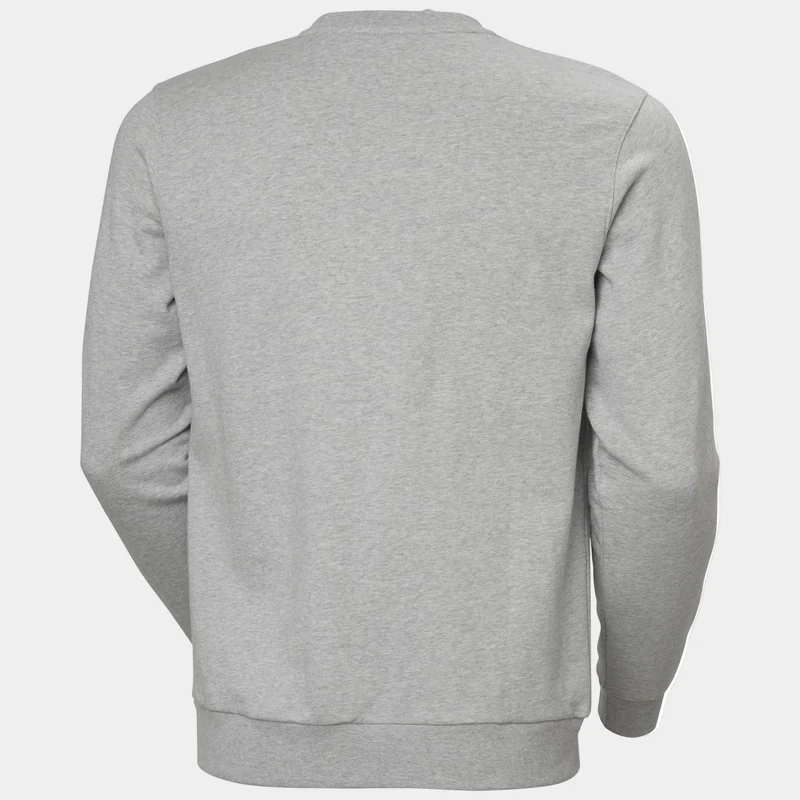 HH Helly Hansen Logo Crew Sweatshirt Herrem 54583 grey melange Sweater