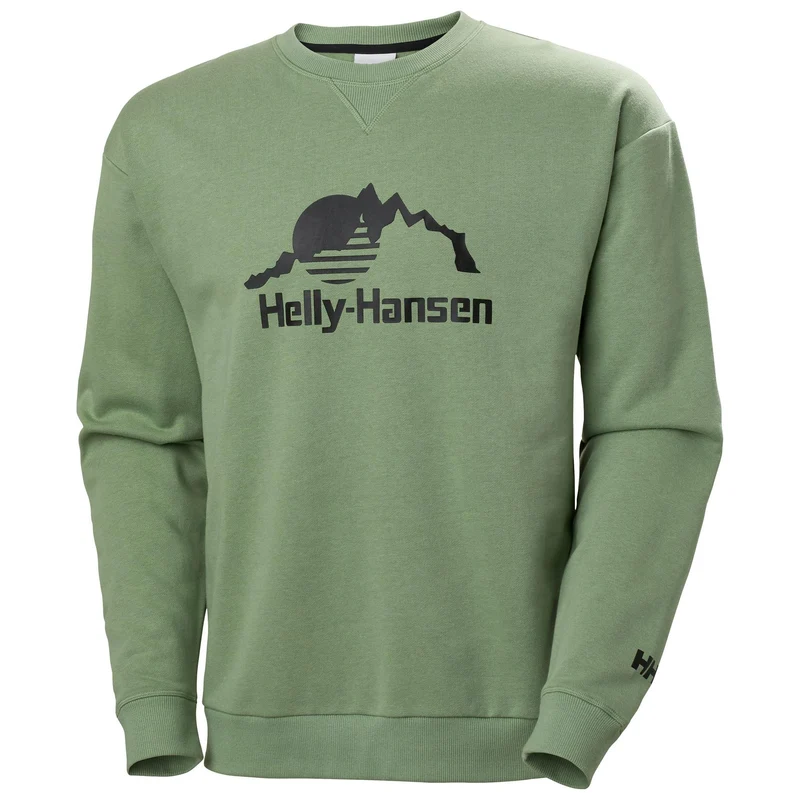 HH Helly Hansen Yu Crew Sweater 2.0 Herrem 53891 jade 20 Sweatshirt