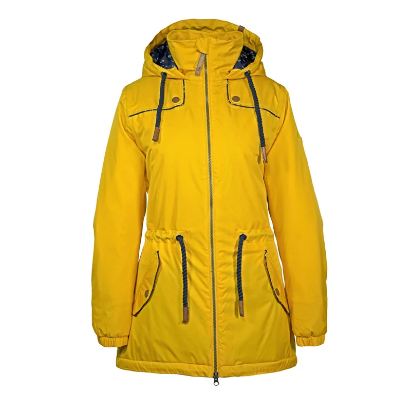 BRIGG Damen Outdoor Parka VERENA gold wasserdicht Funktionsjacke