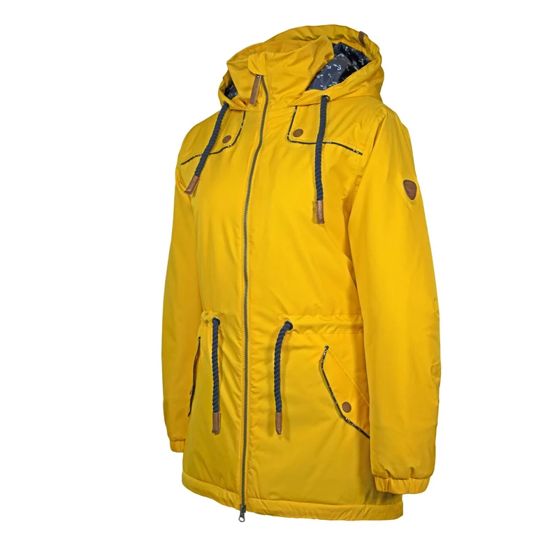 BRIGG Damen Outdoor Parka VERENA gold wasserdicht Funktionsjacke