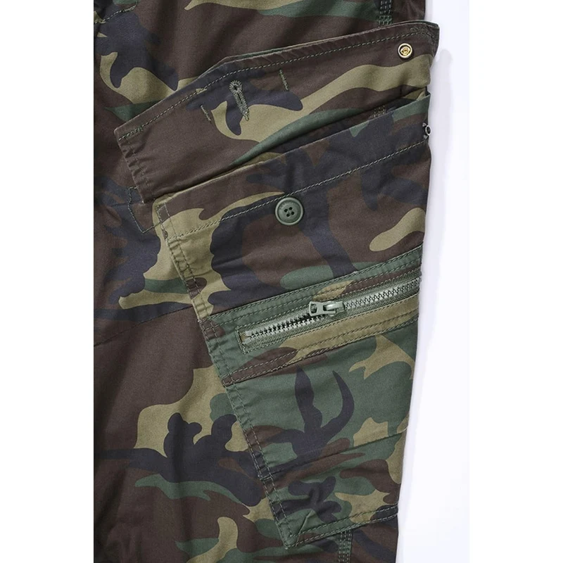 Brandit Adven Slim Fit Pants 9470 woodland Herren Hose Cargohose