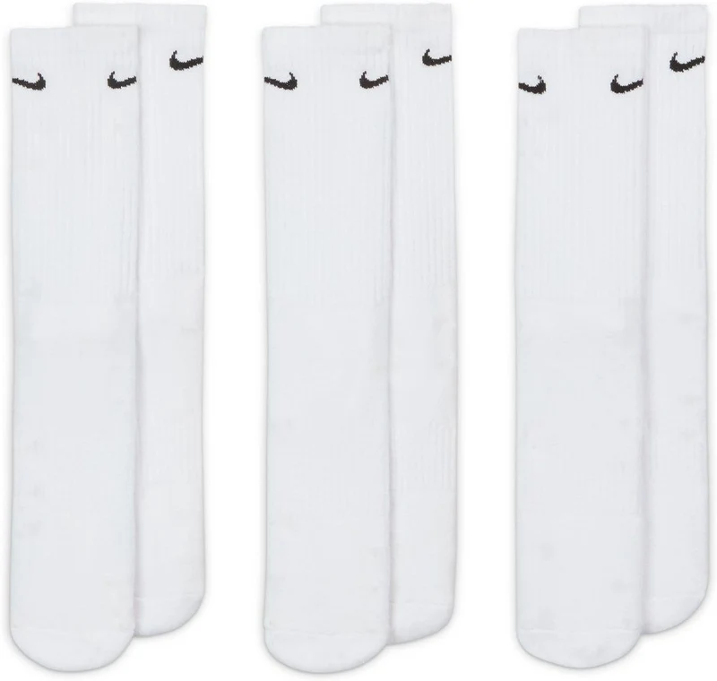 NIKE Herren Socken Socke 3 Pack U NK EVERYDAY CUSH CREW 3PR
