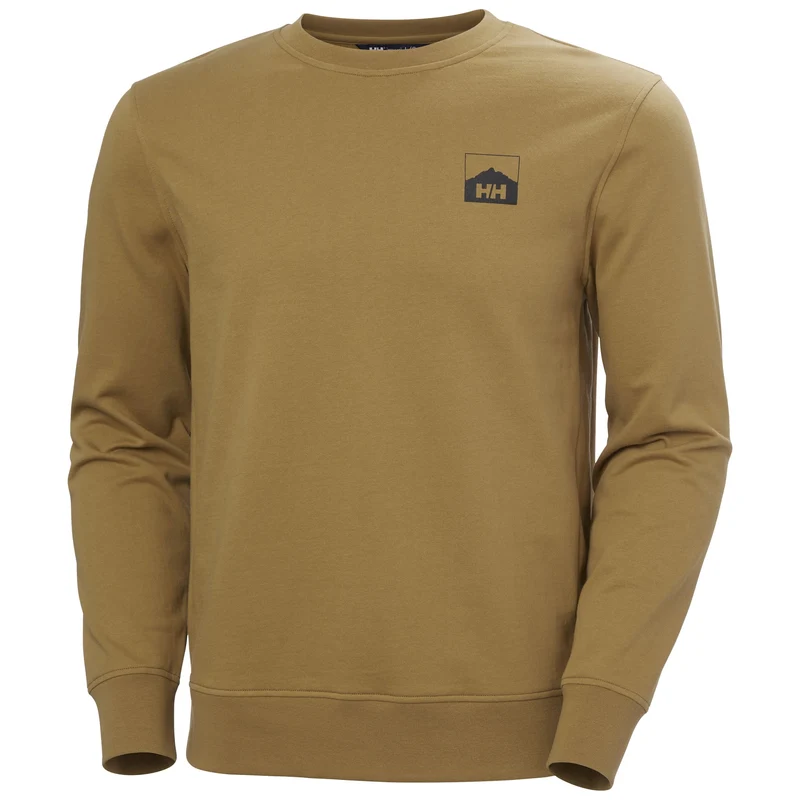 HH Helly Hansen Nord Graphic Crew Sweatshirt 62976 lynx Sweater