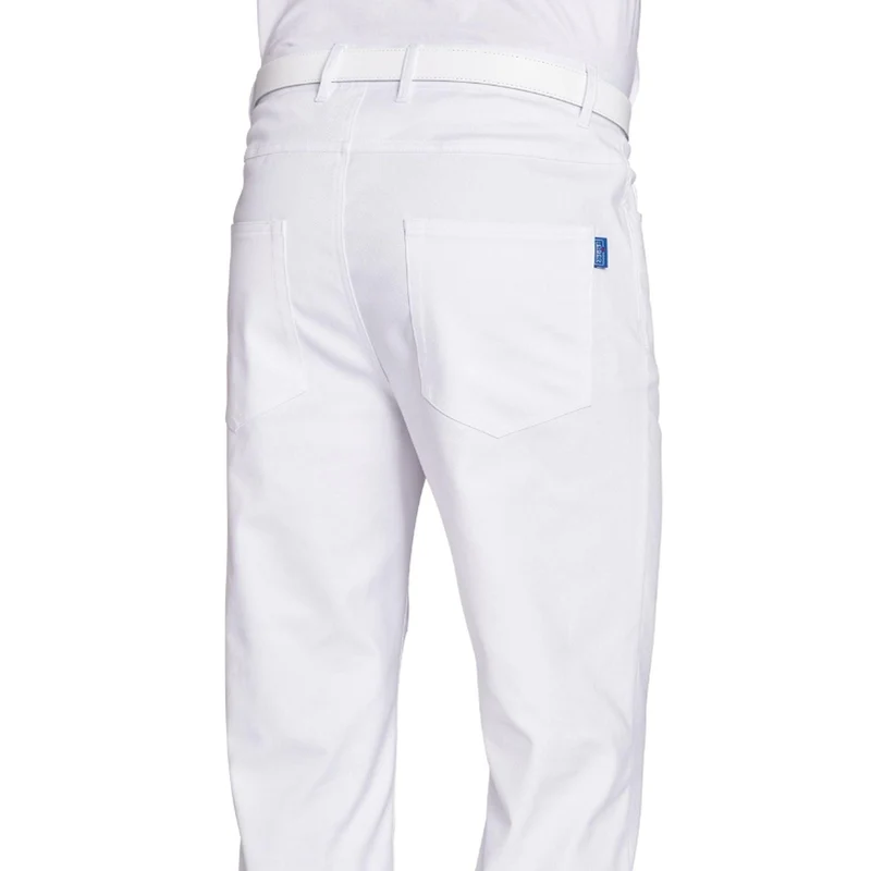 LEIBER Hose 12/8300 weiß Herrenhose Five-Pocket Jeans