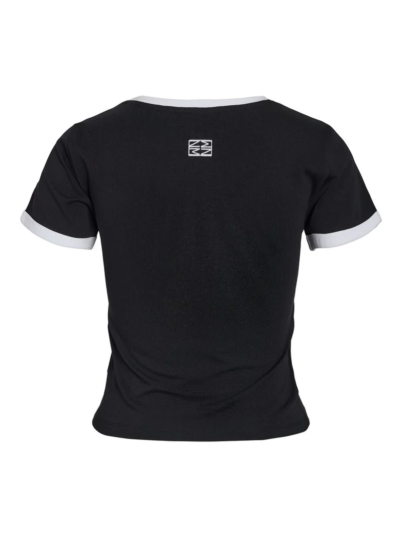 NMTWIN S/S CONTRAST BABY TEE