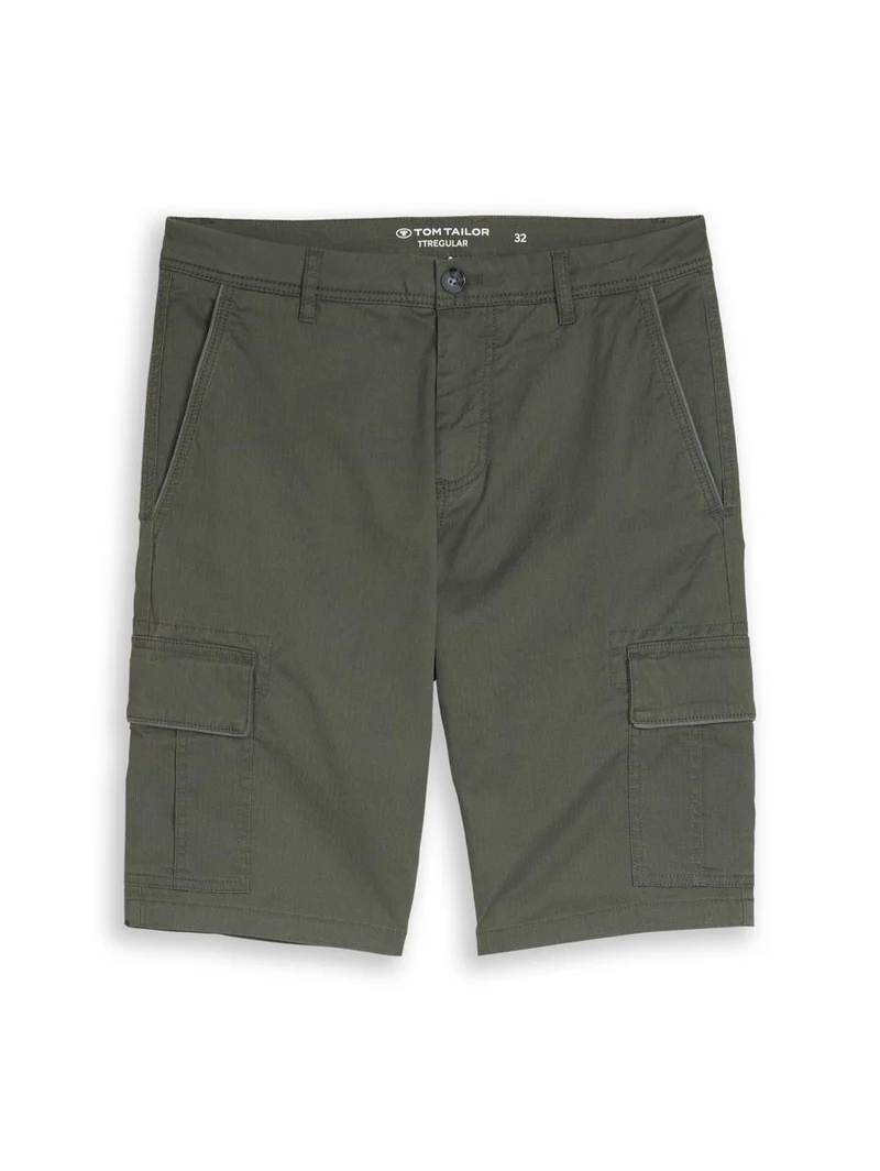 regular printed cargo short