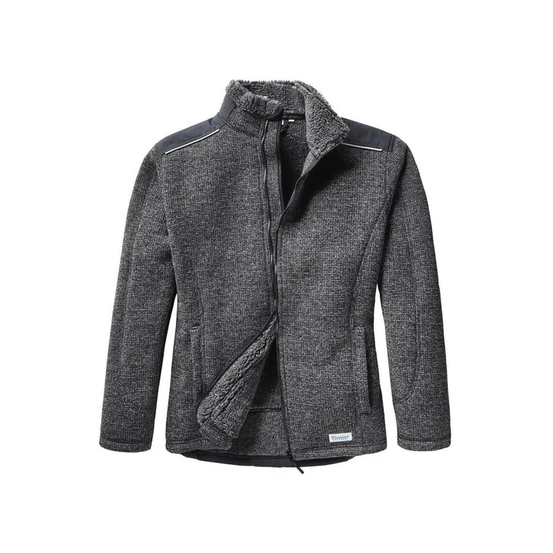 Pionier Workwear Wirkflor Lumber W0 82000 dunkelgrau Teddy Webpelz Jacke
