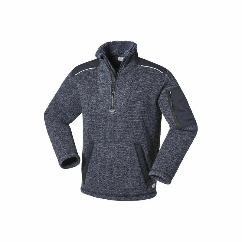 Pionier Workwear Wirkflor Troyer W0 82001 marine Teddy Webpelz Pullover