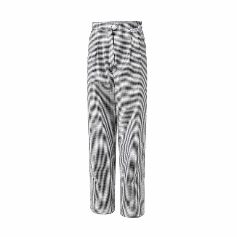 Pionier Bäckerhose Kochhose Pepita Damen W4 38025 schwarz weiß peptia Damenhose