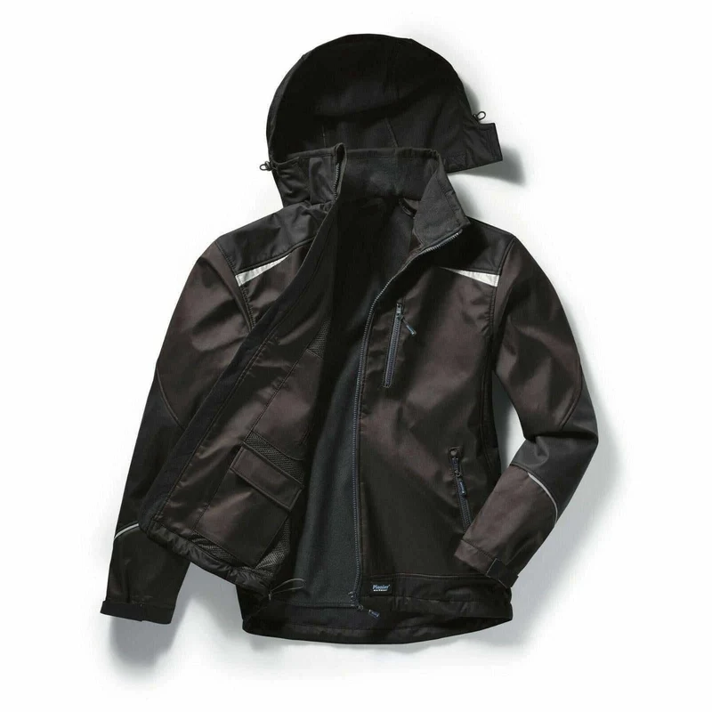 Pionier Workwear OUTDOOR Softshell Jacke 5863 Herren Outdoor Jacke braun schwarz