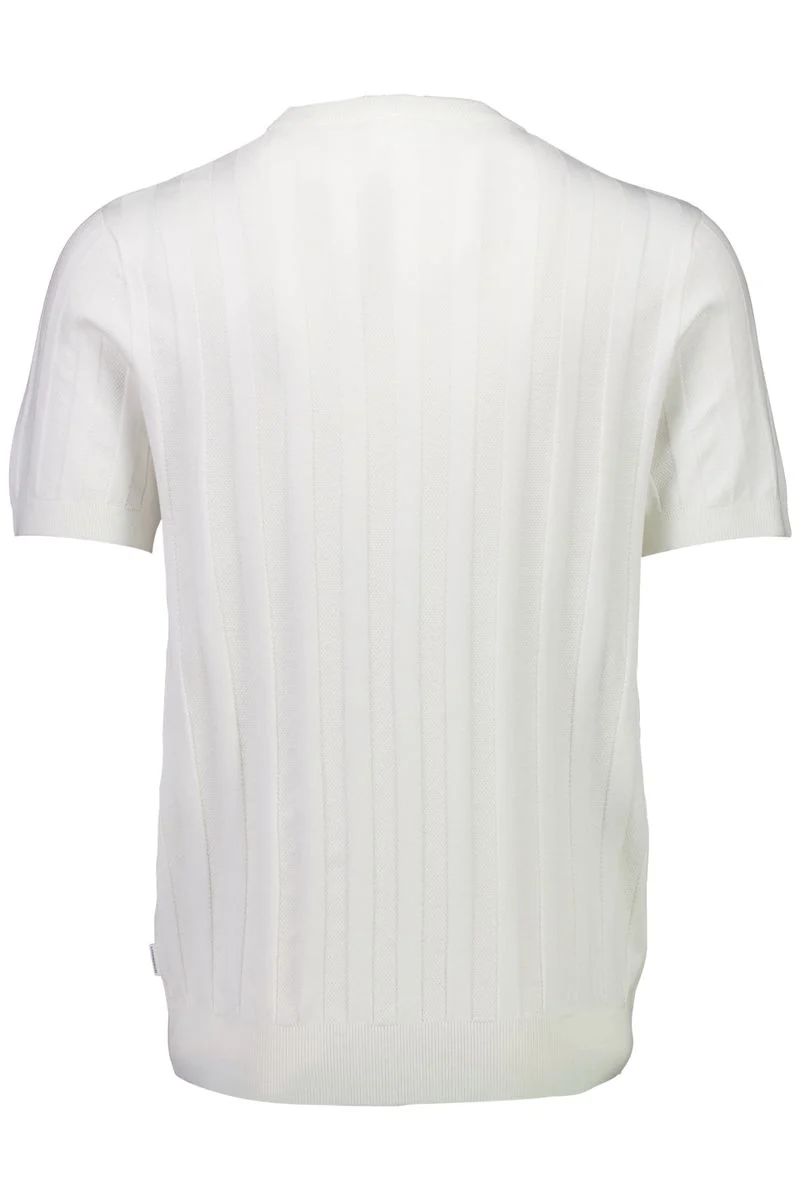 Gestricktes Crew Neck T-Shirt