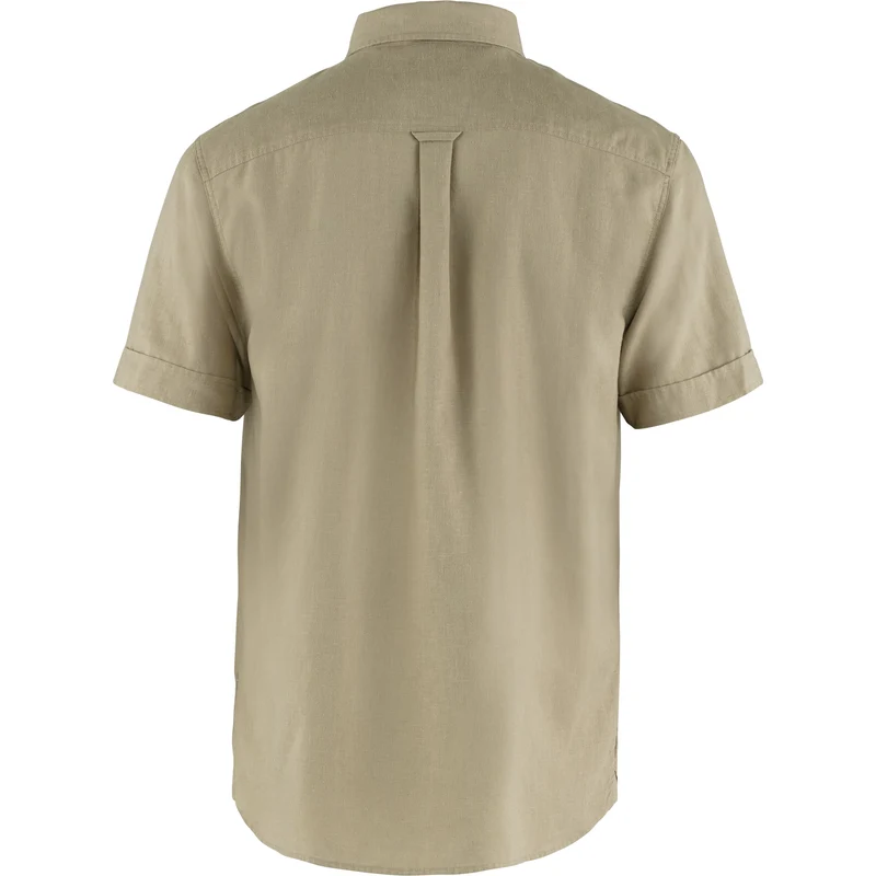 Fjällräven Övik Travel Shirt SS 87039 sand stone Kurzarm Herrenhemd Hemd