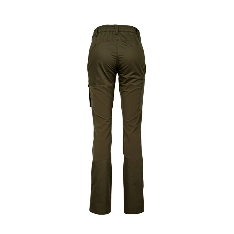 HUBERTUS Damen Outdoor-Hose HYDRO® | Stretch dunkel-oliv Jagdhose