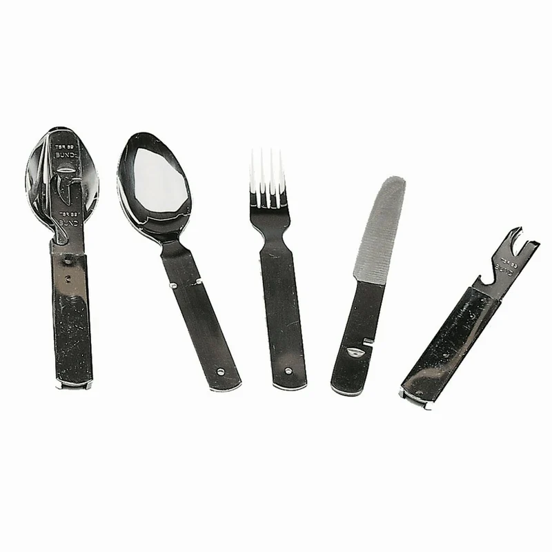 MIL-TEC® BW Essbesteck 4-teilig Modell stainless steel