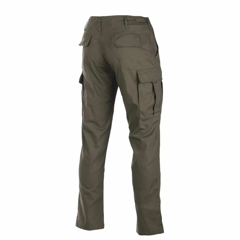MIL-TEC® US BDU Hose Feldhose Ripstop / Cotton SLIM FIT oliv TESAR® Cargo Hose