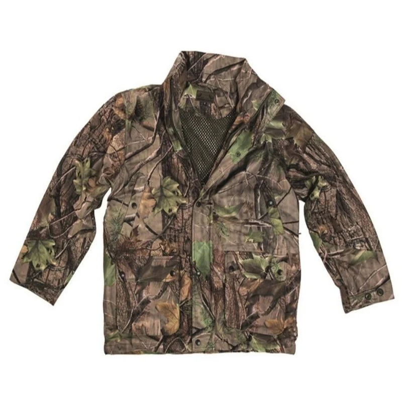MIL-TEC® Wild Trees HD Hunting Jacke Herren Jagdjacke Tarnjacke