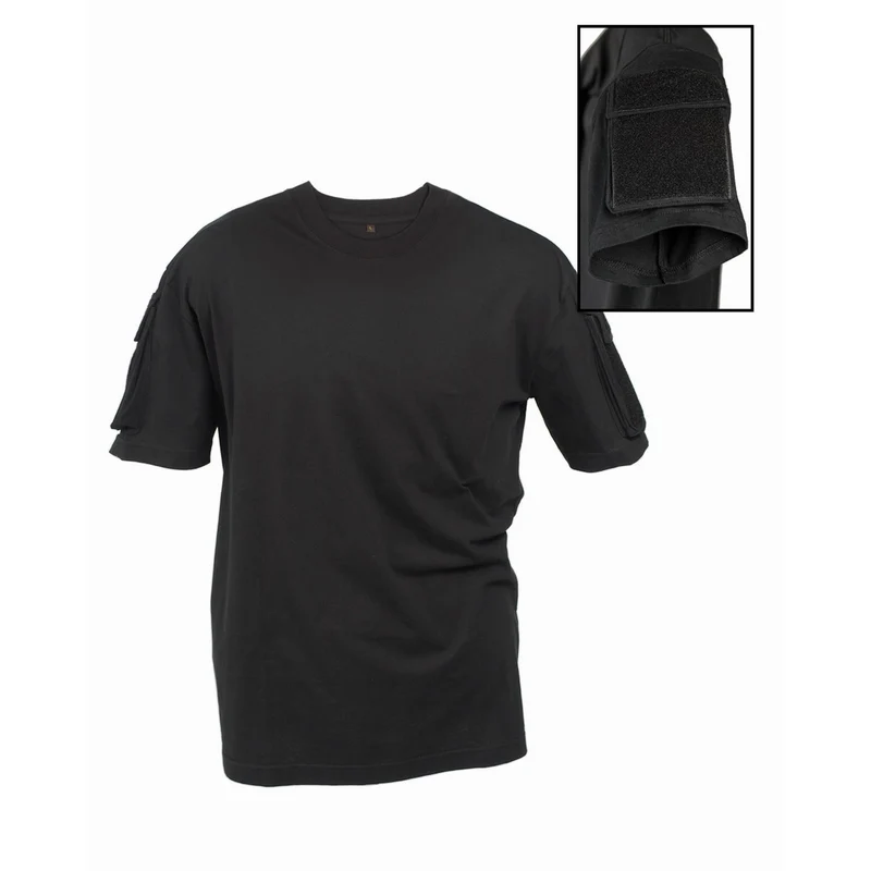 MIL-TE® Tactical T-Shirt schwarz Combat Einsatz-Shirt Army