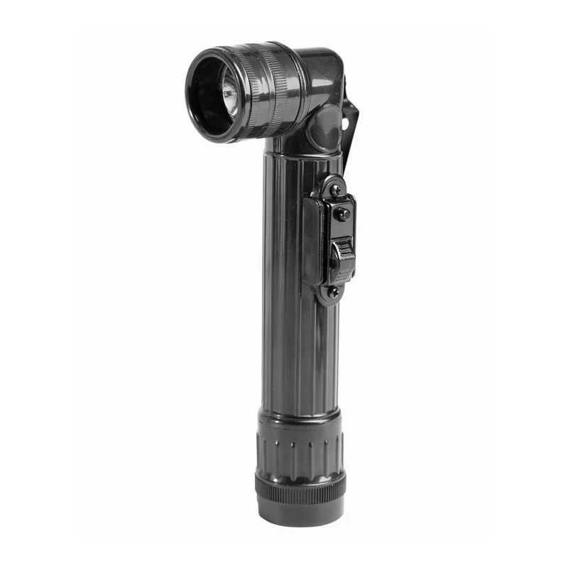 MIL-TEC® US LED Winkeltaschenlampe large schwarz 21cm 2D