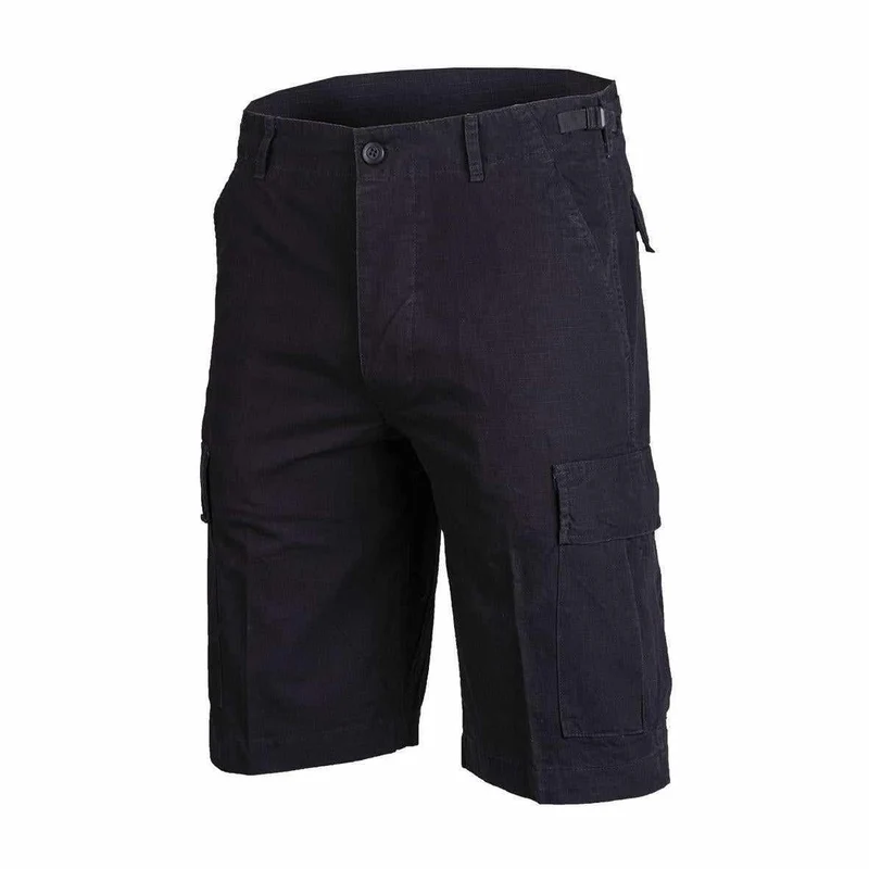 Mil-TEC® US Bermuda R/S cotton prewash schwarz Shorts