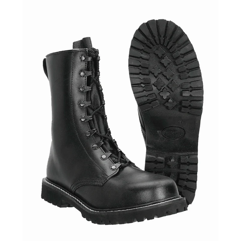 MIL-TEC® Springerstiefel "Para" m. Kappe 9-Loch Army Stiefel Boots