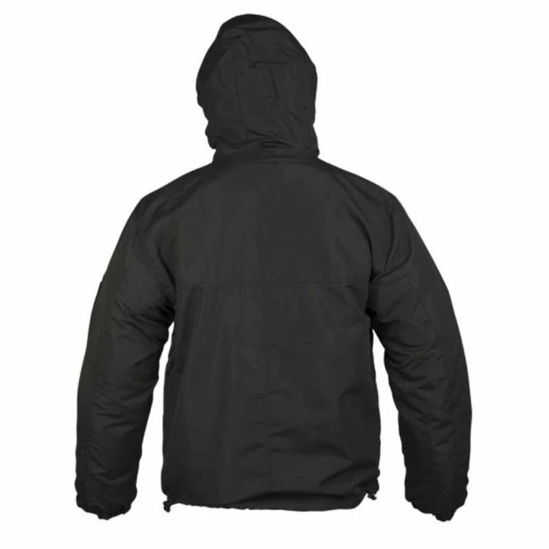MIL-TEC® Combat Anorak Winter schwarz Kapuzenanorak Schlupfanorak Schlupfjacke